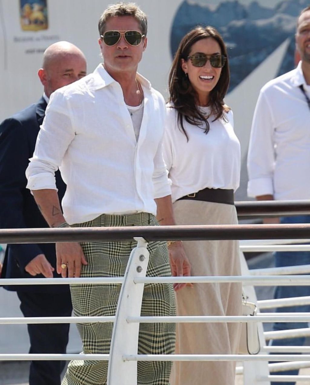 Inês De Ramon Transforma Hábitos de Higiene de Brad Pitt: “Agora Ele Toma Banho Todos os Dias”